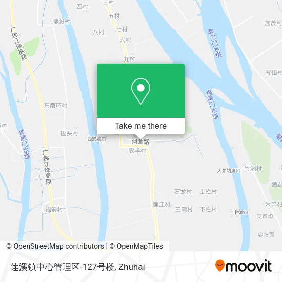 莲溪镇中心管理区-127号楼 map