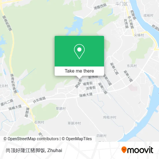 尚顶好隆江猪脚饭 map