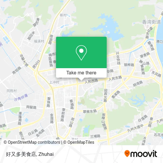 好又多美食店 map