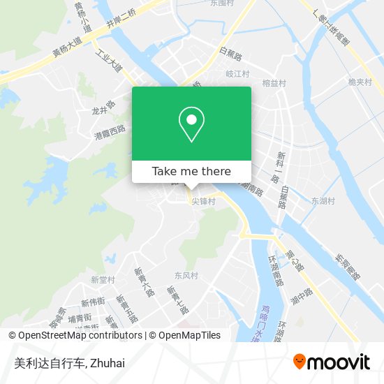 美利达自行车 map
