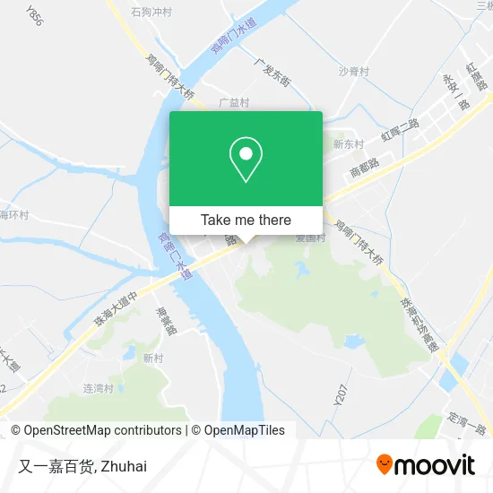 又一嘉百货 map