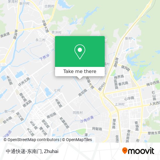 中通快递-东南门 map