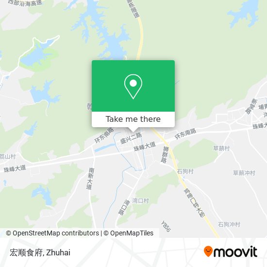 宏顺食府 map