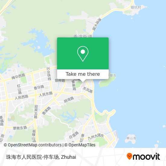 珠海市人民医院-停车场 map