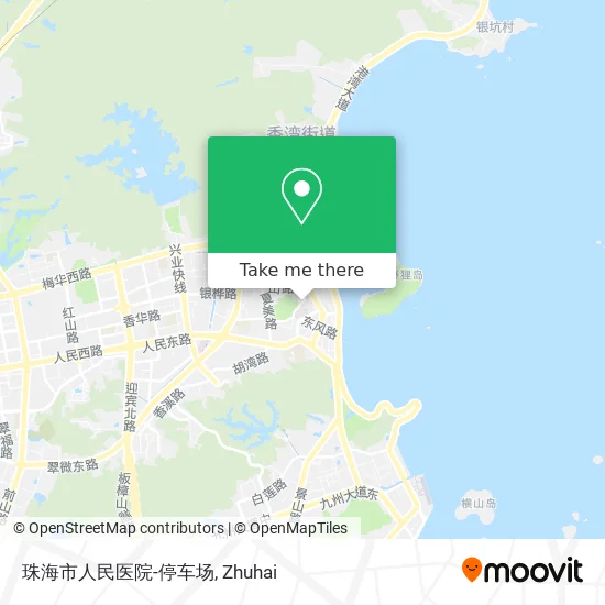 珠海市人民医院-停车场 map