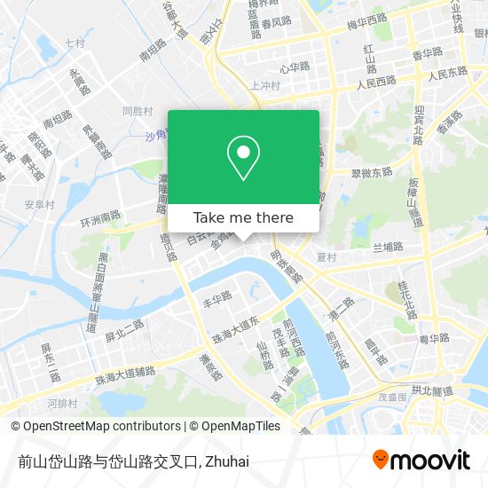 前山岱山路与岱山路交叉口 map