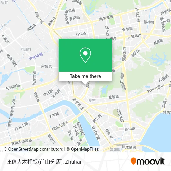 庄稼人木桶饭(前山分店) map