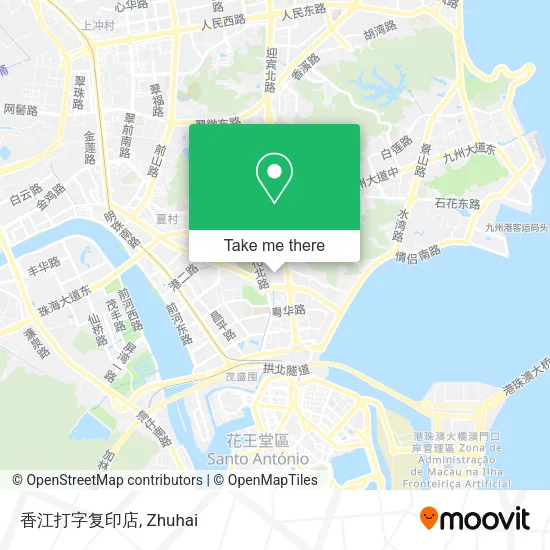 香江打字复印店 map
