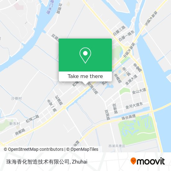 珠海香化智造技术有限公司 map