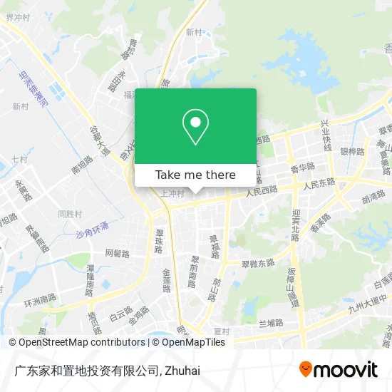 广东家和置地投资有限公司 map