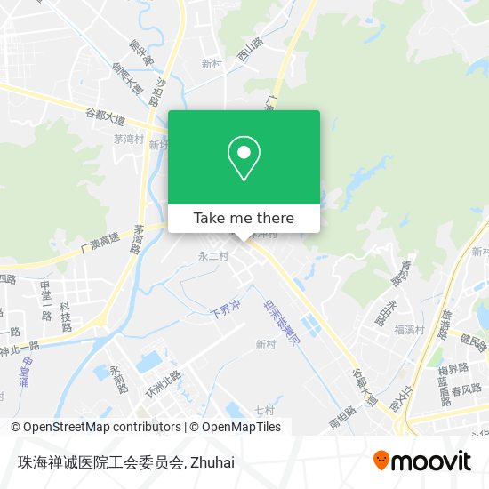 珠海禅诚医院工会委员会 map