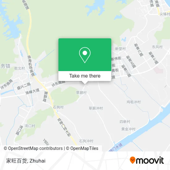 家旺百货 map