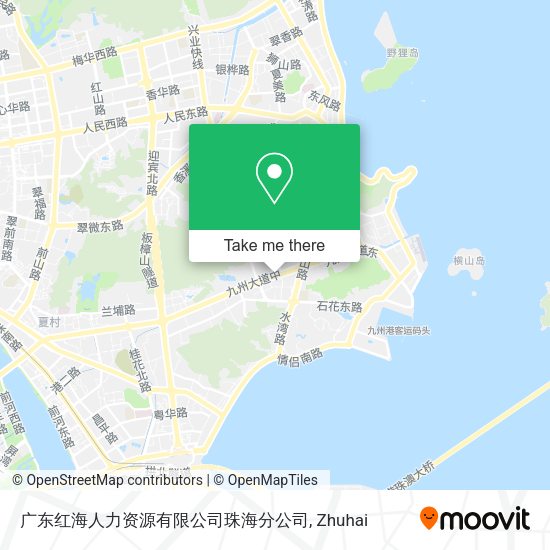广东红海人力资源有限公司珠海分公司 map