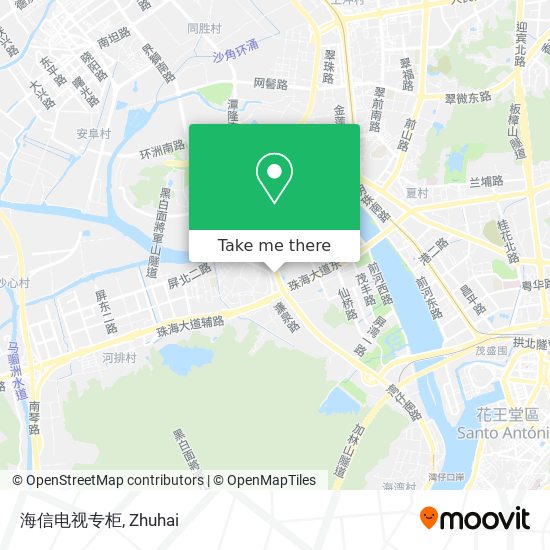 海信电视专柜 map
