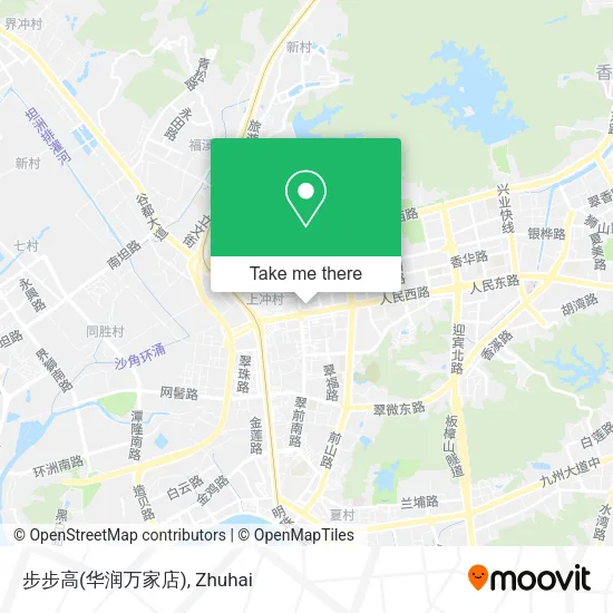 步步高(华润万家店) map