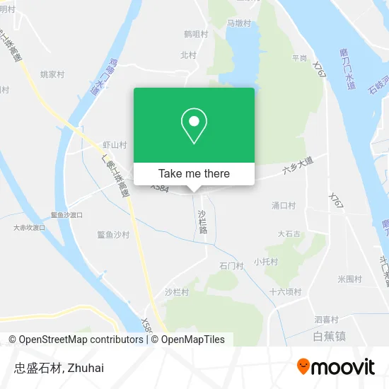 忠盛石材 map