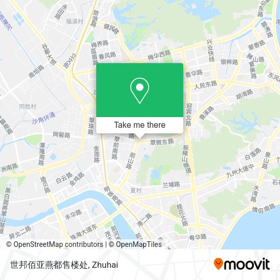 世邦佰亚燕都售楼处 map