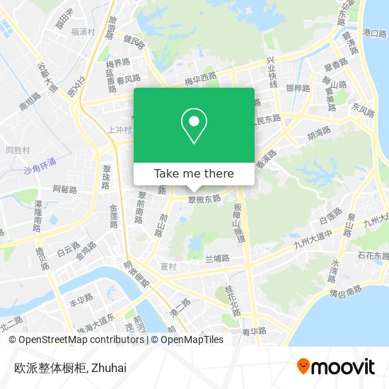 欧派整体橱柜 map