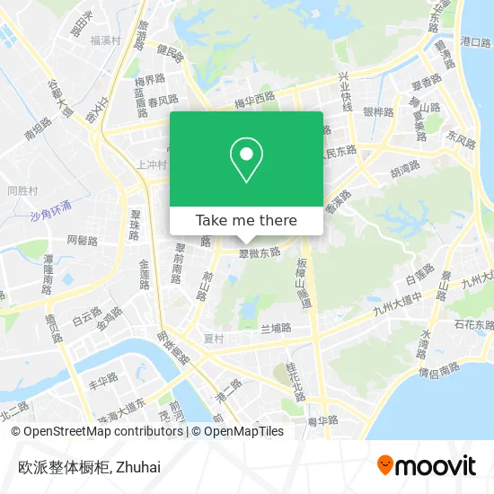 欧派整体橱柜 map