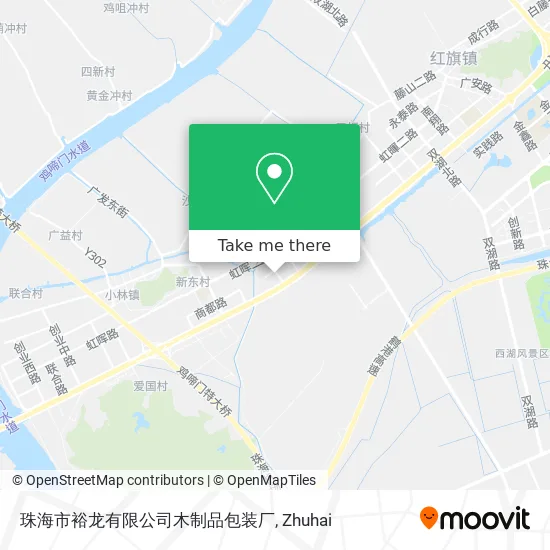 珠海市裕龙有限公司木制品包装厂 map
