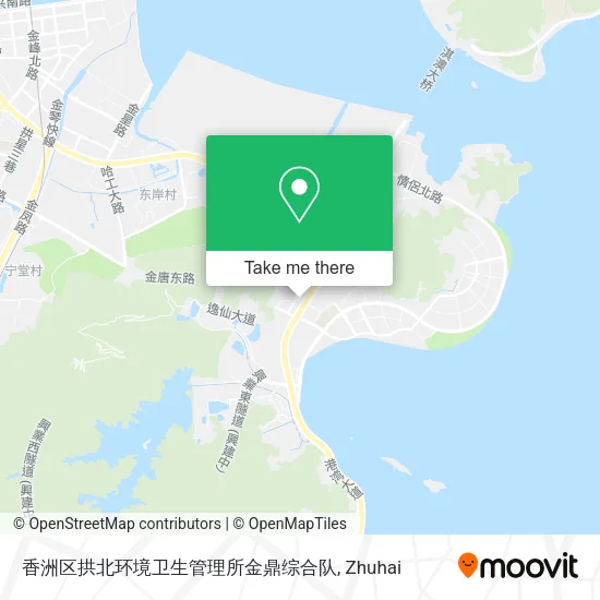 香洲区拱北环境卫生管理所金鼎综合队 map