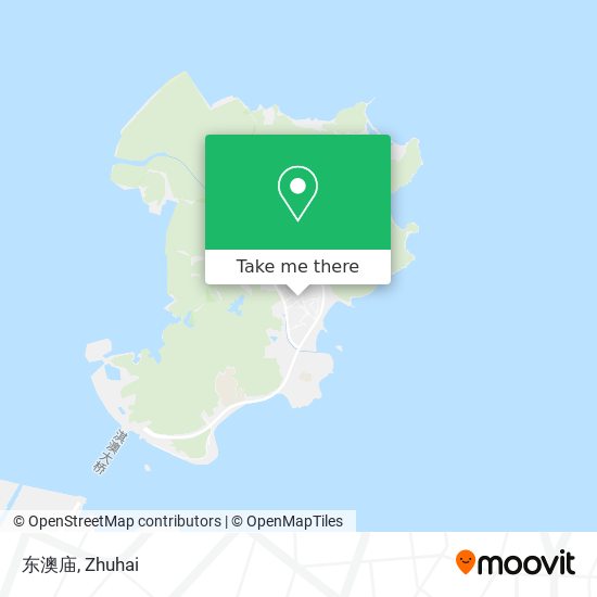东澳庙 map