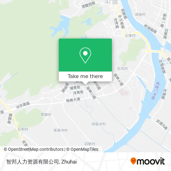 智邦人力资源有限公司 map