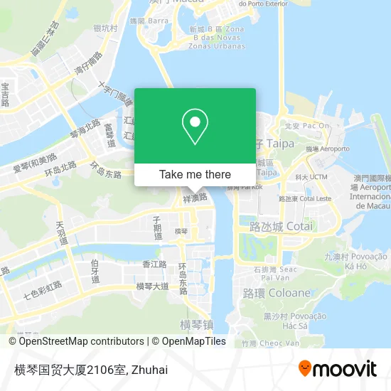横琴国贸大厦2106室 map