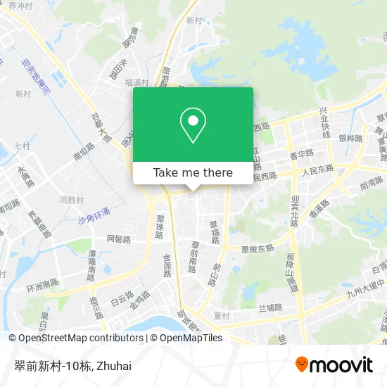 翠前新村-10栋 map
