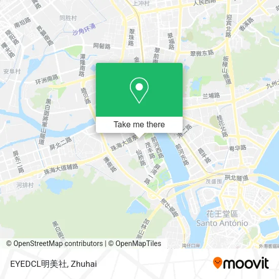 EYEDCL明美社 map