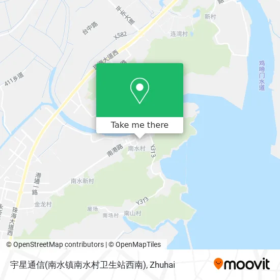 宇星通信(南水镇南水村卫生站西南) map