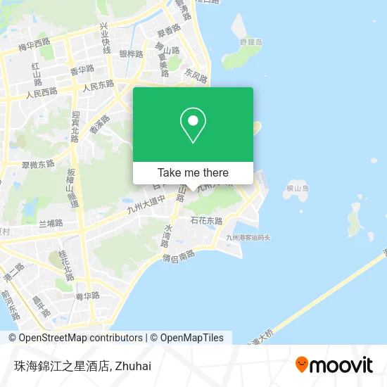 珠海錦江之星酒店 map