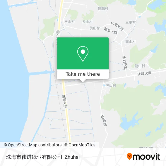 珠海市伟进纸业有限公司 map
