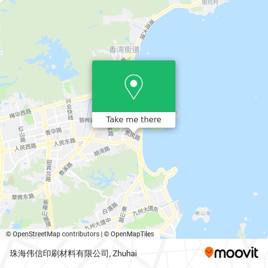 珠海伟信印刷材料有限公司 map