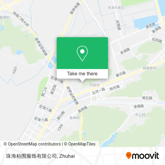 珠海柏围服饰有限公司 map