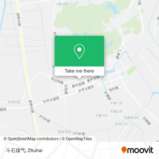 斗石煤气 map