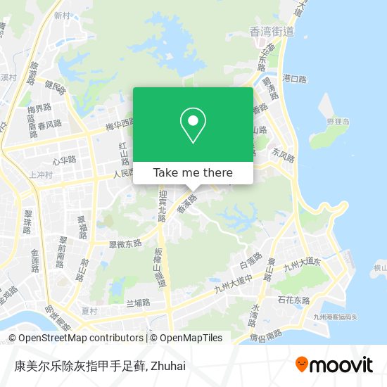 康美尔乐除灰指甲手足藓 map
