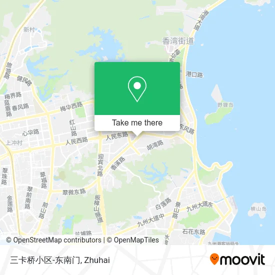 三卡桥小区-东南门 map
