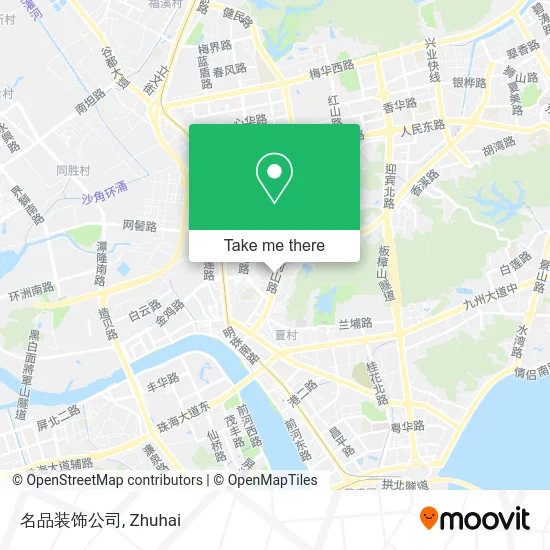 名品装饰公司 map