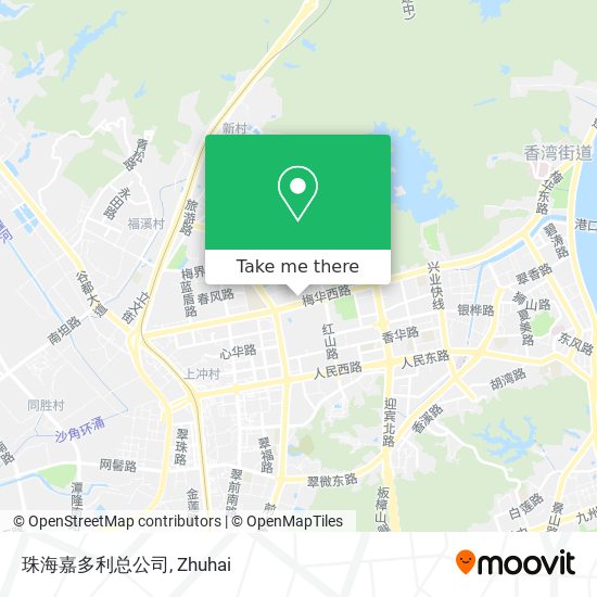 珠海嘉多利总公司 map