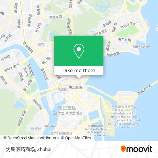 为民医药商场 map