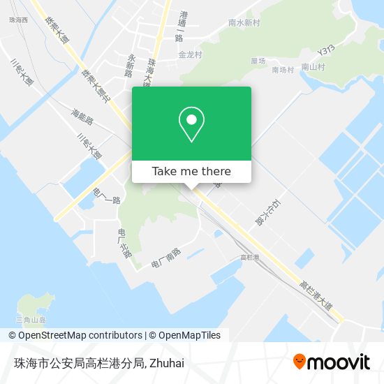 珠海市公安局高栏港分局 map