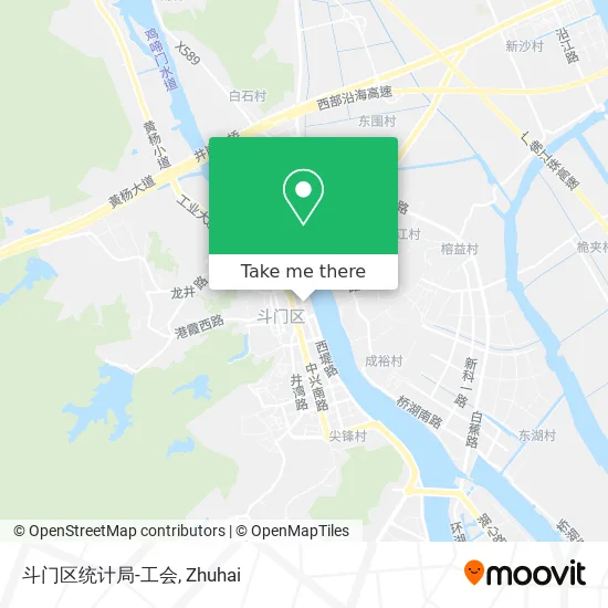 斗门区统计局-工会 map
