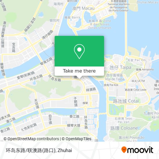 环岛东路/联澳路(路口) map