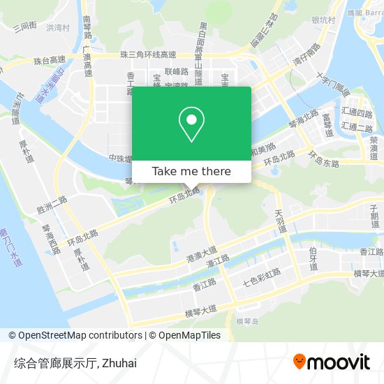 综合管廊展示厅 map