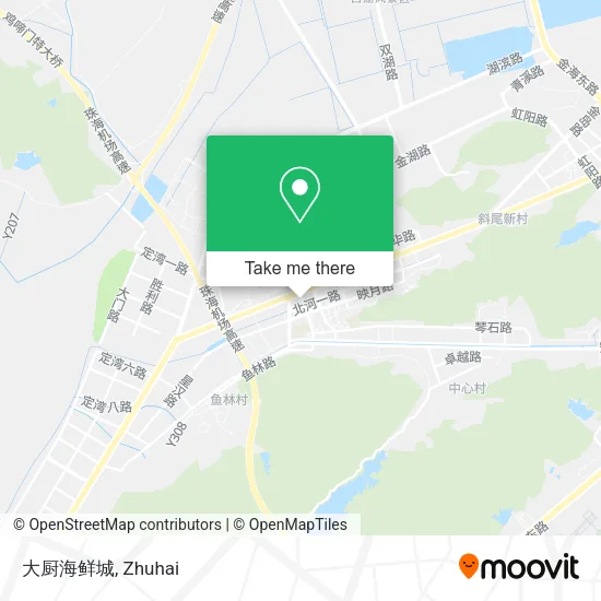 大厨海鲜城 map