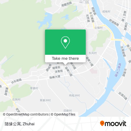随缘公寓 map