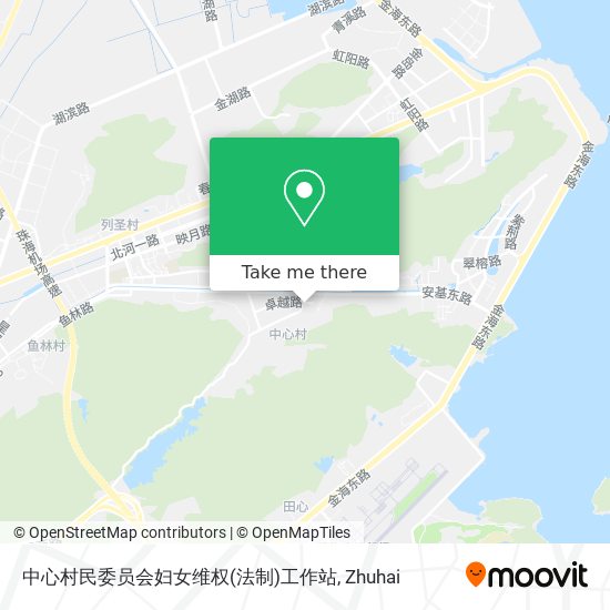 中心村民委员会妇女维权(法制)工作站 map