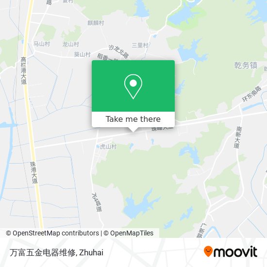 万富五金电器维修 map