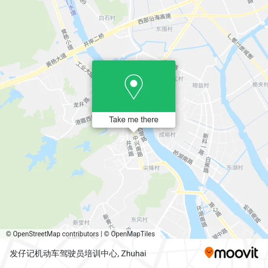 发仔记机动车驾驶员培训中心 map